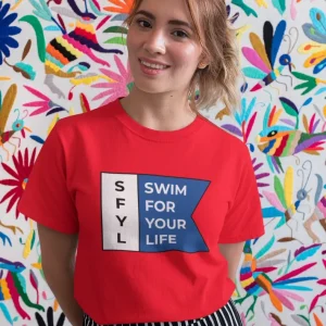 Women’s red cotton T-Shirt